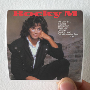 Rocky M The Best Of Rocky M Album Cover Sticker Rocky M The Best Of Rocky M Album Cover Sticker
