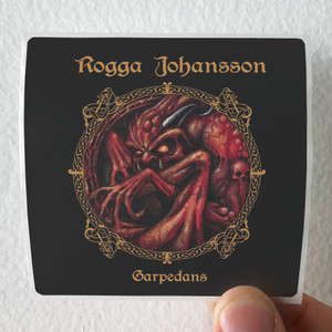 Rogga Johansson Garpedans Album Cover Sticker Rogga Johansson Garpedans Album Cover Sticker