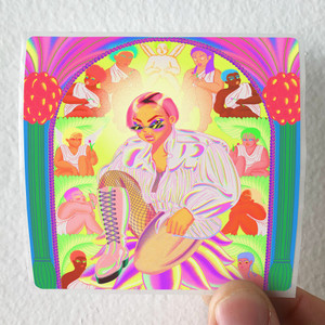 Rina Sawayama Flicker Album Cover Sticker