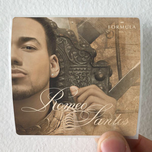 Romeo Santos Frmula Vol 1 Album Cover Sticker Romeo Santos Frmula Vol 1 Album Cover Sticker