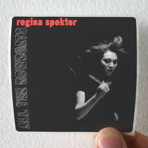 Regina Spektor All The Rowboats Album Cover Sticker