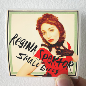 Regina Spektor Small Bill Album Cover Sticker Regina Spektor Small Bill Album Cover Sticker