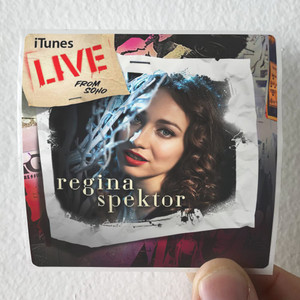 Regina Spektor Itunes Live From Soho Album Cover Sticker Regina Spektor Itunes Live From Soho Album Cover Sticker