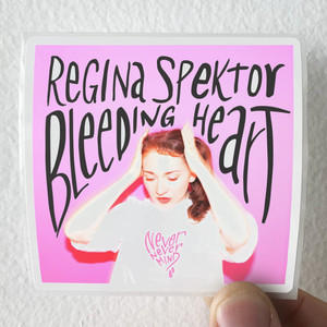 Regina Spektor Bleeding Heart Album Cover Sticker