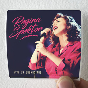 Regina Spektor Live On Soundstage Album Cover Sticker Regina Spektor Live On Soundstage Album Cover Sticker