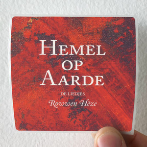 Rowwen Heze Hemel Op Aarde Album Cover Sticker Rowwen Heze Hemel Op Aarde Album Cover Sticker