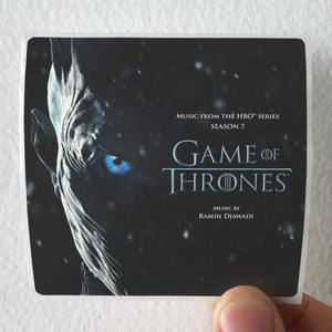 Ramin Djawadi Game Of Thrones Music From The Hbo Series Season 7 Album Cover Sticker Ramin Djawadi Game Of Thrones Music From The Hbo Series Season 7 Album Cover Sticker