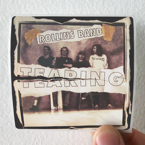 Rollins Band Tearing 1 Album Cover Sticker