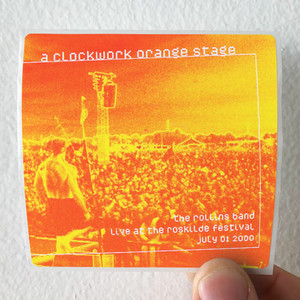 Rollins Band A Clockwork Orange Stage Album Cover Sticker
