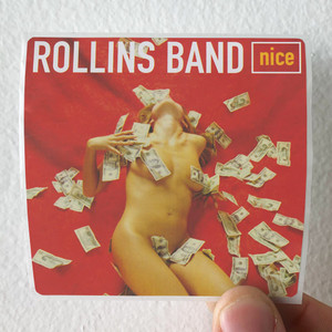 Rollins Band Nice Album Cover Sticker Rollins Band Nice Album Cover Sticker