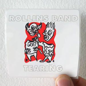 Rollins Band Tearing Album Cover Sticker Rollins Band Tearing Album Cover Sticker