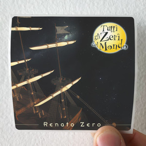 Renato Zero Tutti Gli Zeri Del Mondo Album Cover Sticker Renato Zero Tutti Gli Zeri Del Mondo Album Cover Sticker