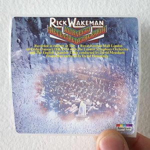 Rick Wakeman Journey To The Centre Of The Earth Album Cover Sticker Rick Wakeman Journey To The Centre Of The Earth Album Cover Sticker