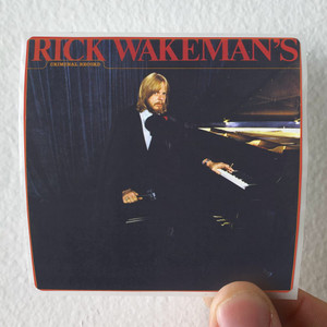 Rick Wakeman Rick Wakemans Criminal Record Album Cover Sticker Rick Wakeman Rick Wakemans Criminal Record Album Cover Sticker