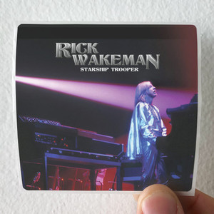 Rick Wakeman Starship Trooper Album Cover Sticker Rick Wakeman Starship Trooper Album Cover Sticker