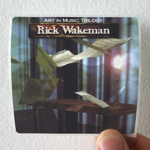 Rick Wakeman Art In Music Trilogy Album Cover Sticker Rick Wakeman Art In Music Trilogy Album Cover Sticker