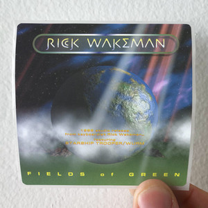 Rick Wakeman Fields Of Green 1 Album Cover Sticker Rick Wakeman Fields Of Green 1 Album Cover Sticker