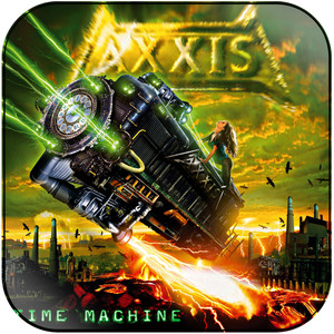 Axxis Time Machine Album Cover Sticker Album Cover Sticker Axxis Time Machine Album Cover Sticker Album Cover Sticker
