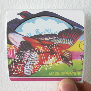 REM 2009 Fanclub Single Album Cover Sticker