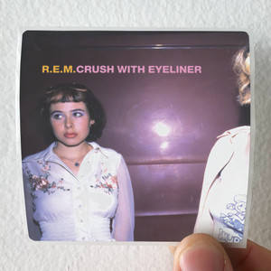 REM Crush With Eyeliner 1 Album Cover Sticker REM Crush With Eyeliner 1 Album Cover Sticker