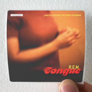 REM Tongue Album Cover Sticker REM Tongue Album Cover Sticker