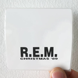 REM 1989 Fanclub Single Album Cover Sticker REM 1989 Fanclub Single Album Cover Sticker