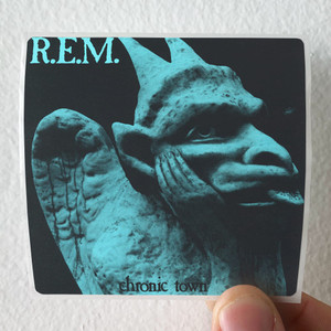 REM Chronic Town Album Cover Sticker