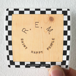 REM Shiny Happy People 1 Album Cover Sticker