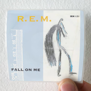 REM Fall On Me Album Cover Sticker REM Fall On Me Album Cover Sticker