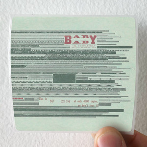 REM 1991 Fanclub Single Album Cover Sticker REM 1991 Fanclub Single Album Cover Sticker