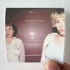 REM Crush With Eyeliner Album Cover Sticker REM Crush With Eyeliner Album Cover Sticker