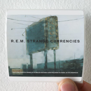 REM Strange Currencies 1 Album Cover Sticker REM Strange Currencies 1 Album Cover Sticker