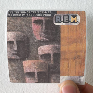 REM Its The End Of The World As We Know It And I Feel Fine 1 Album Cover Sticker REM Its The End Of The World As We Know It And I Feel Fine 1 Album Cover Sticker