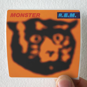 REM Monster Album Cover Sticker REM Monster Album Cover Sticker