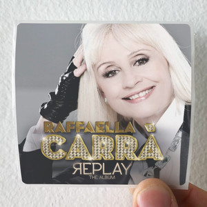Raffaella Carra Replay The Album Album Cover Sticker