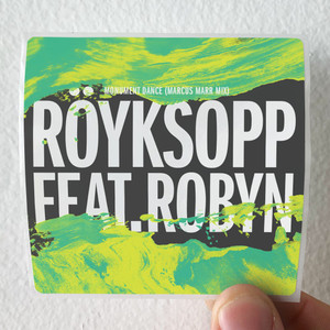 Royksopp Monument 1 Album Cover Sticker Royksopp Monument 1 Album Cover Sticker