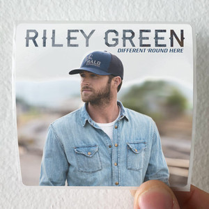 Riley Green Different Round Here Album Cover Sticker
