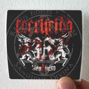 Recrucide Blood Divine Album Cover Sticker Recrucide Blood Divine Album Cover Sticker