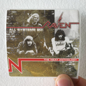 Raven All Systems Go Album Cover Sticker Raven All Systems Go Album Cover Sticker