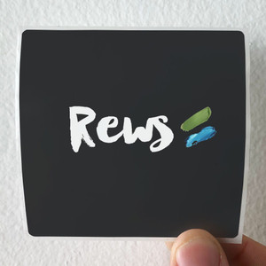 REWS Death Yawn Album Cover Sticker REWS Death Yawn Album Cover Sticker