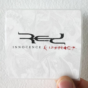 Red Innocence Instinct 3 Album Cover Sticker