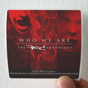 Red Who We Are The Red Anthology Album Cover Sticker
