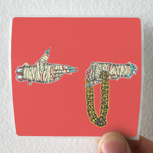 Run the Jewels Run The Jewels 2 Album Cover Sticker
