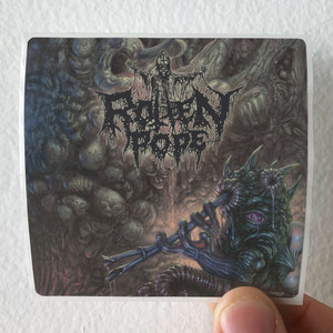 Rotten Pope Rotten Tunes Album Cover Sticker Rotten Pope Rotten Tunes Album Cover Sticker