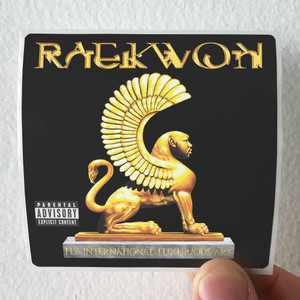 Raekwon Fly International Luxurious Art Album Cover Sticker Raekwon Fly International Luxurious Art Album Cover Sticker