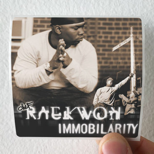Raekwon Immobilarity Album Cover Sticker Raekwon Immobilarity Album Cover Sticker