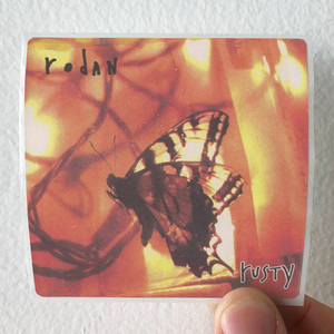 Rodan Rusty Album Cover Sticker