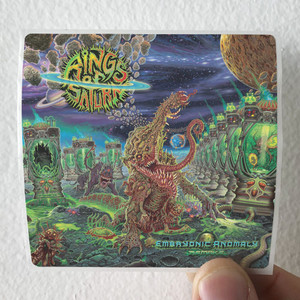 Rings of Saturn Embryonic Anomaly Remake Album Cover Sticker Rings of Saturn Embryonic Anomaly Remake Album Cover Sticker