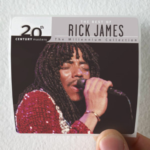 Rick James 20Th Century Masters The Millennium Collection The Best Of R Album Cover Sticker Rick James 20Th Century Masters The Millennium Collection The Best Of R Album Cover Sticker