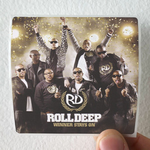 Roll Deep Winner Stays On Album Cover Sticker Roll Deep Winner Stays On Album Cover Sticker